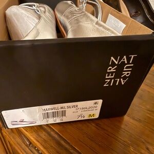 Naturalizer Silver Maxwell Sneakers